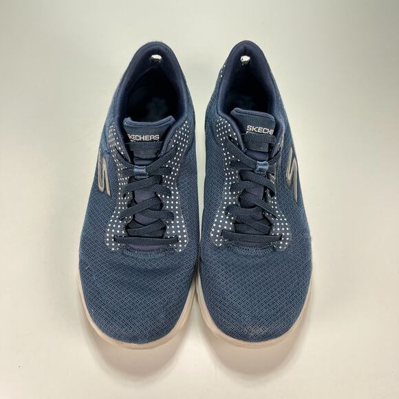 Skechers GOwalk Travel Fun Journey Navy Blue Walking Shoes 124996 Women's Size 9 - Picture 3 of 10